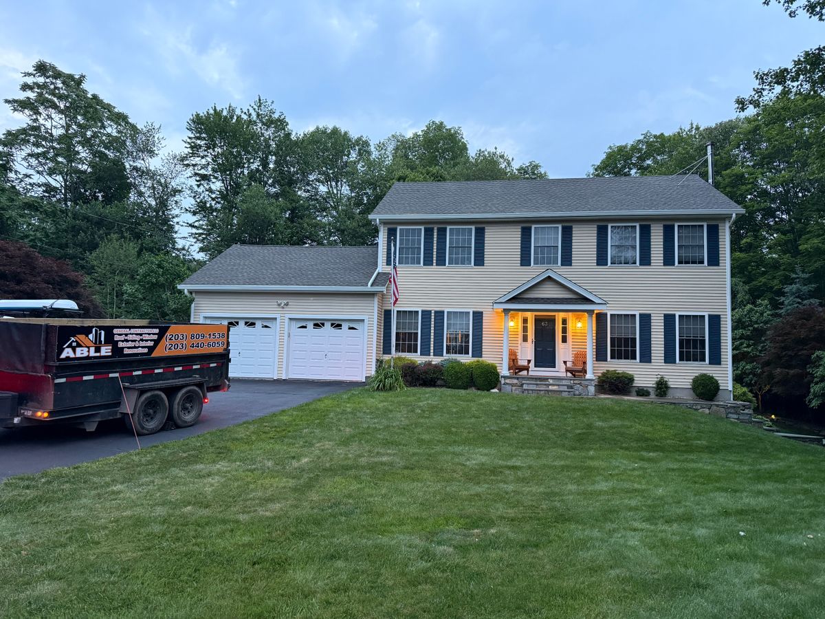 Roofing Installation for Able General Contractor LLC in Waterbury, CT