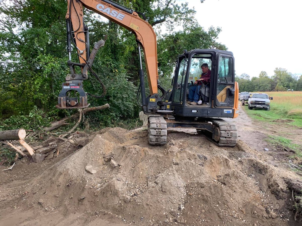 Site Grading for B.E. Contracting LLC in White Marsh, MD