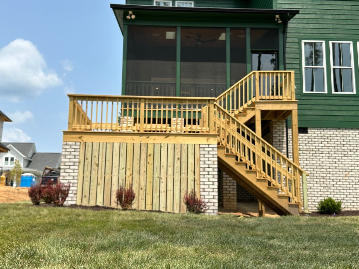 Wood Decks for Lester Contracting LLC in Richmond, VA