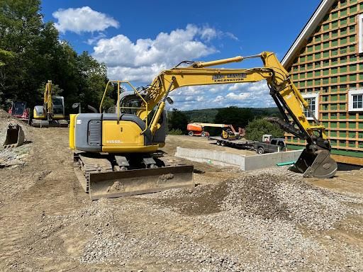 Foundation Digging for Andy Naylor Excavation in Johnson, VT