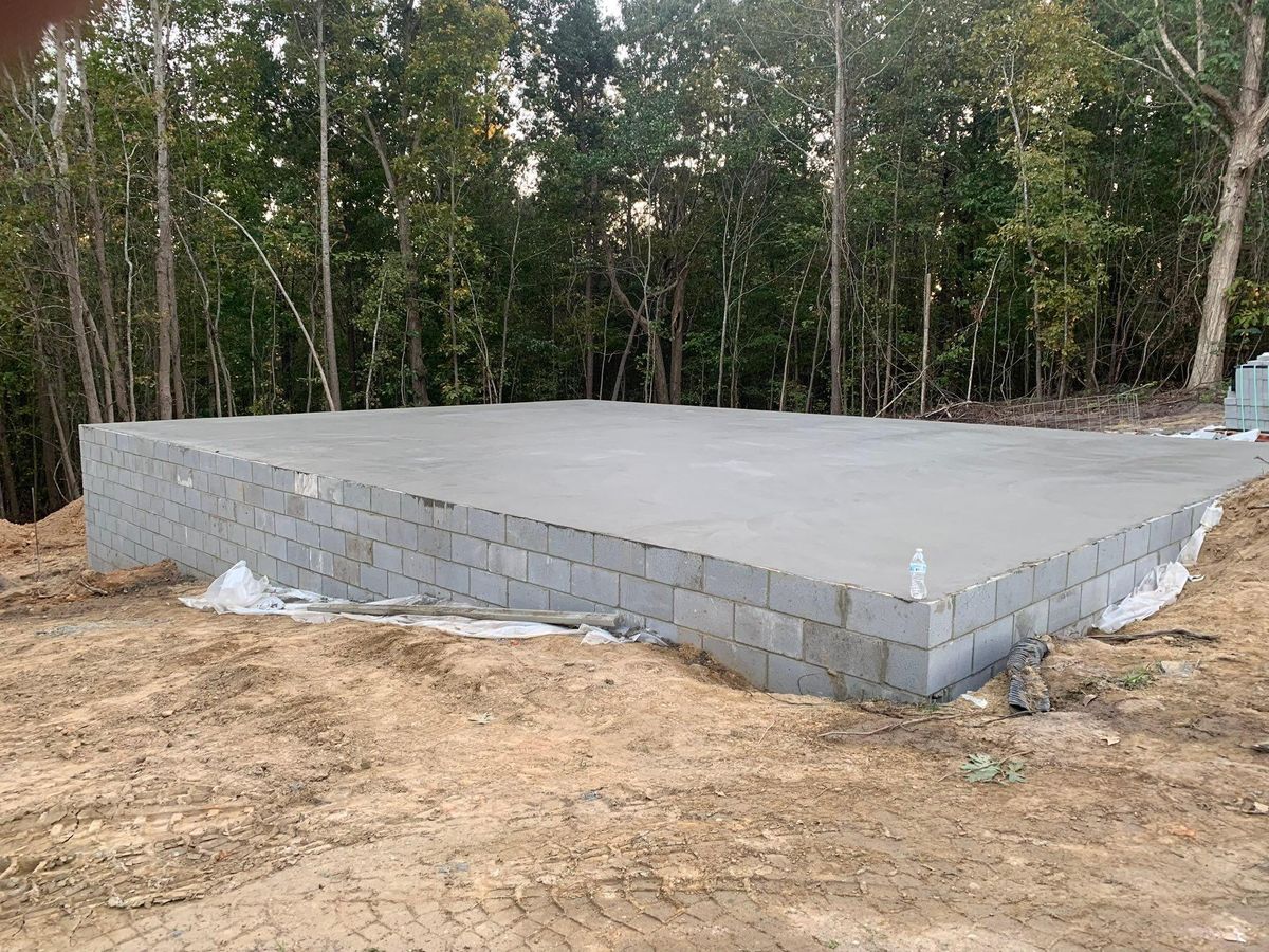 Land Grading And Back Filling for Southern Pride Development in Blythewood, SC