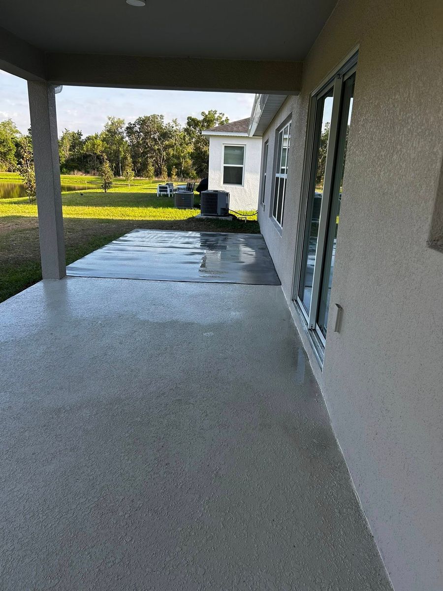 Patio Design & Installation for Cornerstone Concrete Solutions LLC in Lakeland, FL