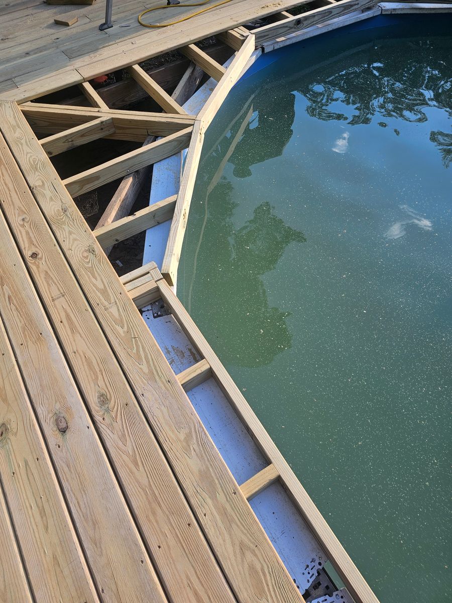 Decking for A&D Home Improvements in Cleveland, TN