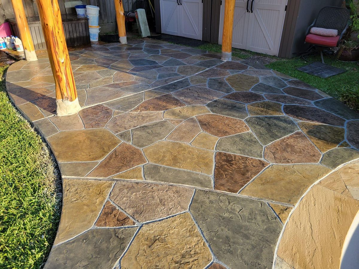 Pool Deck Paving for 123 Pool Renovations in Houston, TX