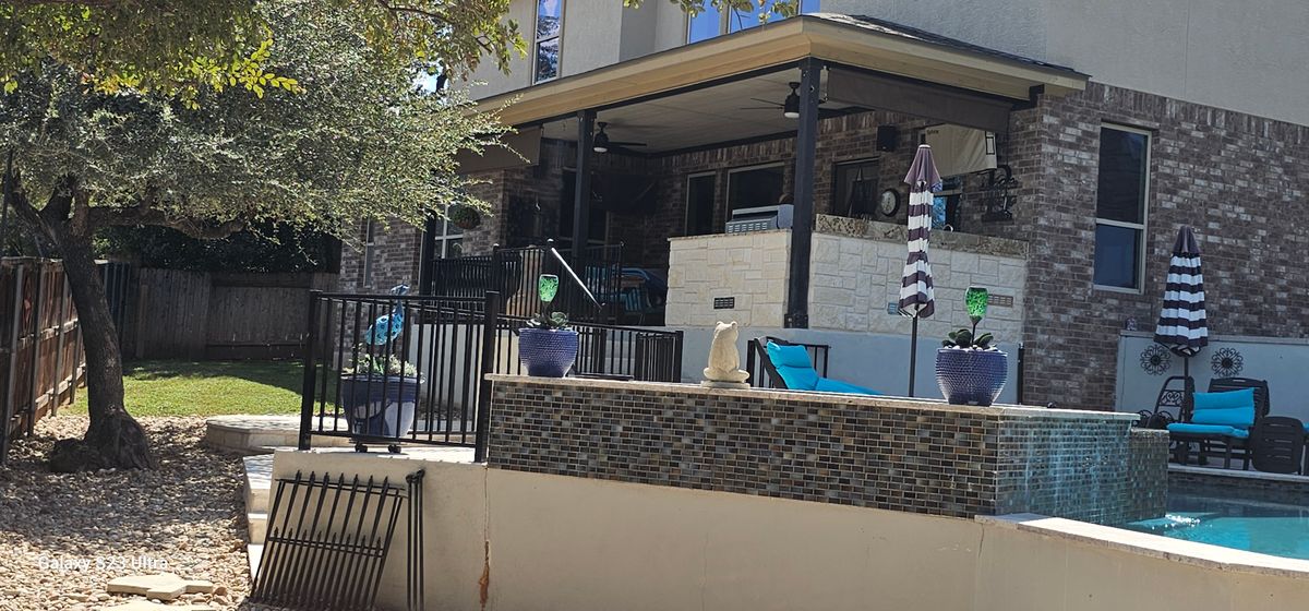 Tree Installation for Martin's Masonry & Landscaping in Leander, TX