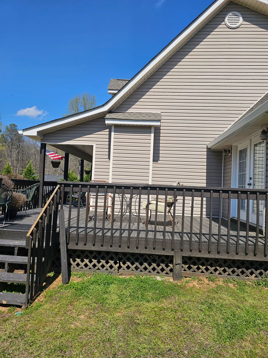 Decking for A&D Home Improvements in Cleveland, TN