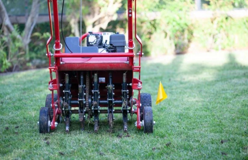 Core Aeration for Landscape Legends in Roanoke, TX