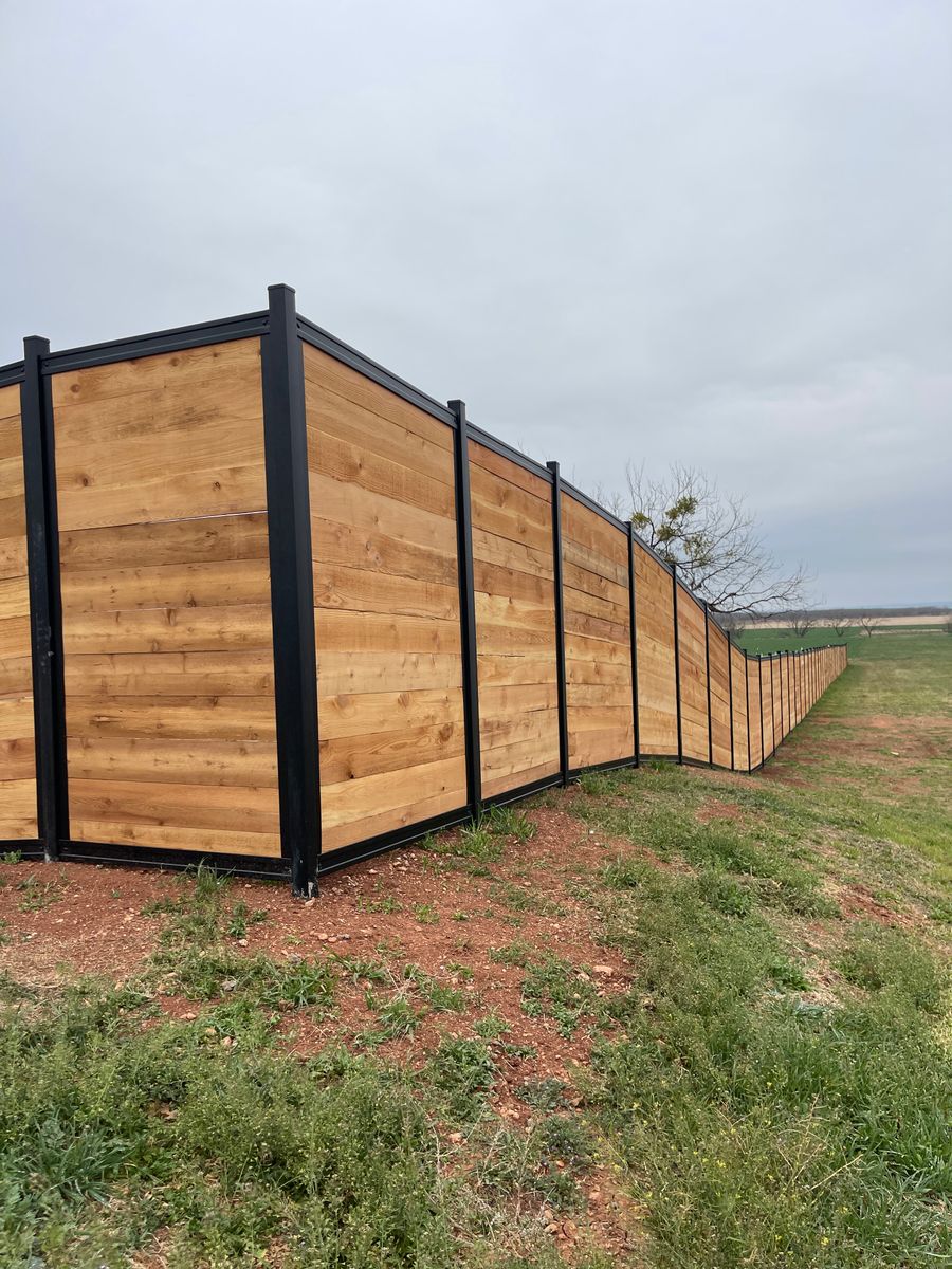 Fencing for Elite Horizons in Abilene, TX