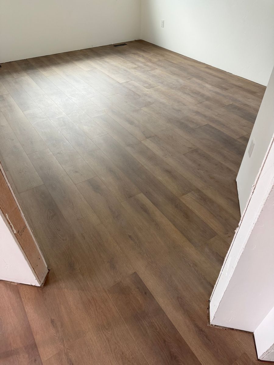 Floor Installation for CJL Flooring in Post Falls, ID