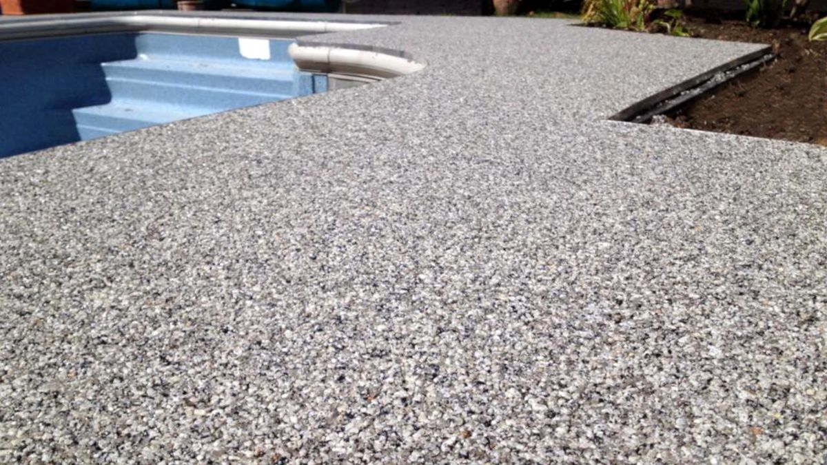 Resin Rock Decks for Gladiator Construction in St. George, UT