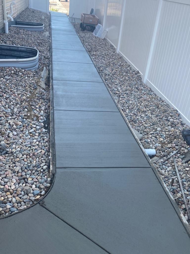 Sidewalks and Walkways for J and Son Colorado Concrete in Colorado Springs, CO