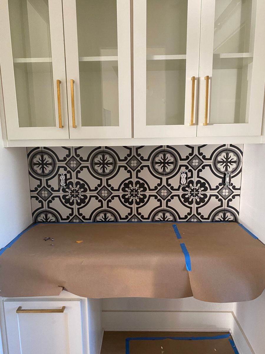 Kitchen Backsplash Installation for Harris Tile and Stone in Tyler, TX