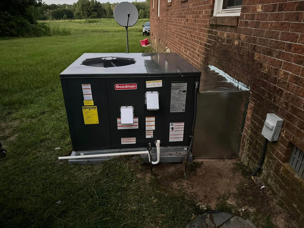 Installation of HVAC Systems for Comfort 101 in Clinton, NC