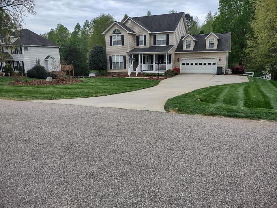 Mowing for Kerr’s Lawn Care in Salisbury, NC