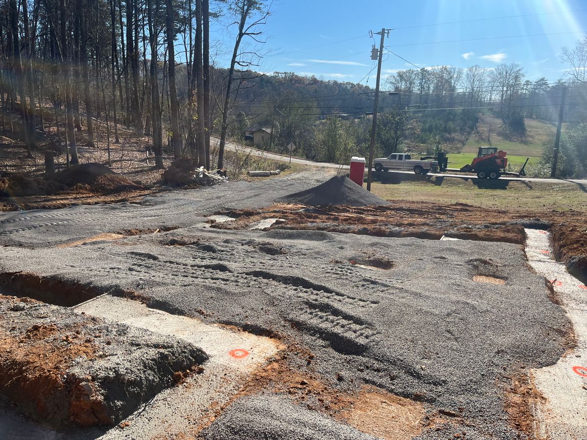 Foundation Digging for J.P Landscaping and excavation in Chattanooga, TN