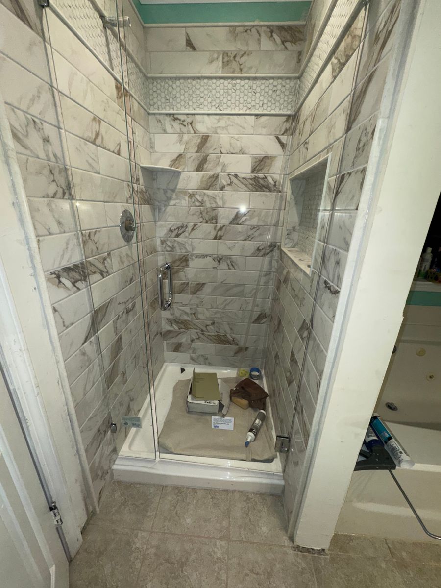 Bathroom Renovation for A-L Tile in Saluda, SC