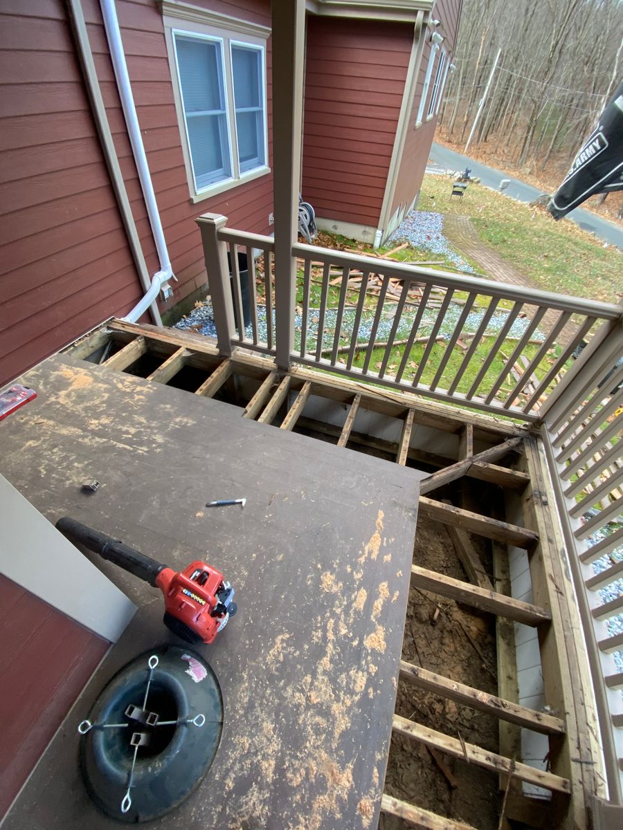 Deck & Patio Installation for Clark co. Construction in Attleboro, MA