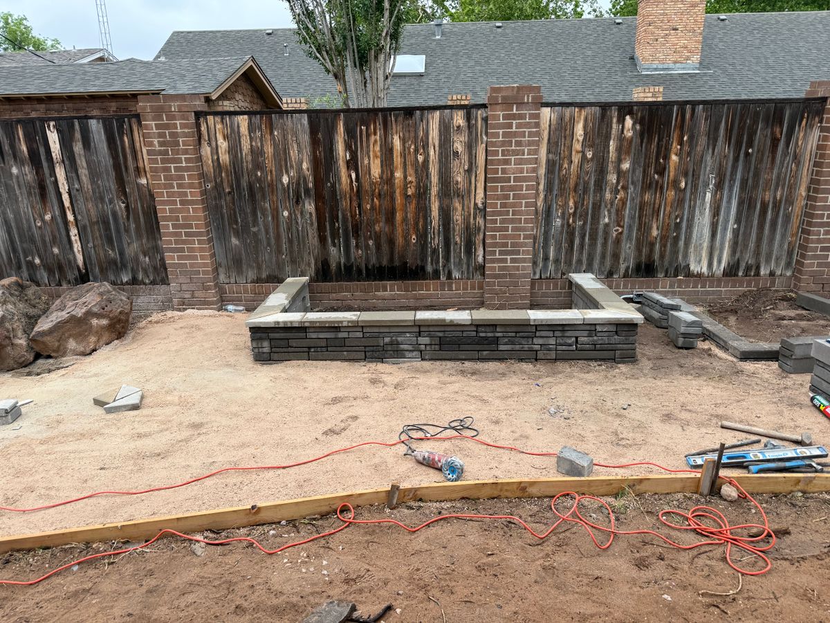 Hardscaping for AMV Outdoor Solutions  in Midland County, TX