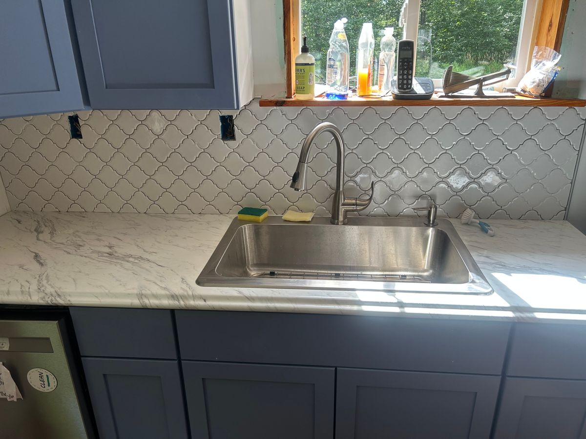Kitchen Renovation for E&Z Construction in Ashburnham, MA