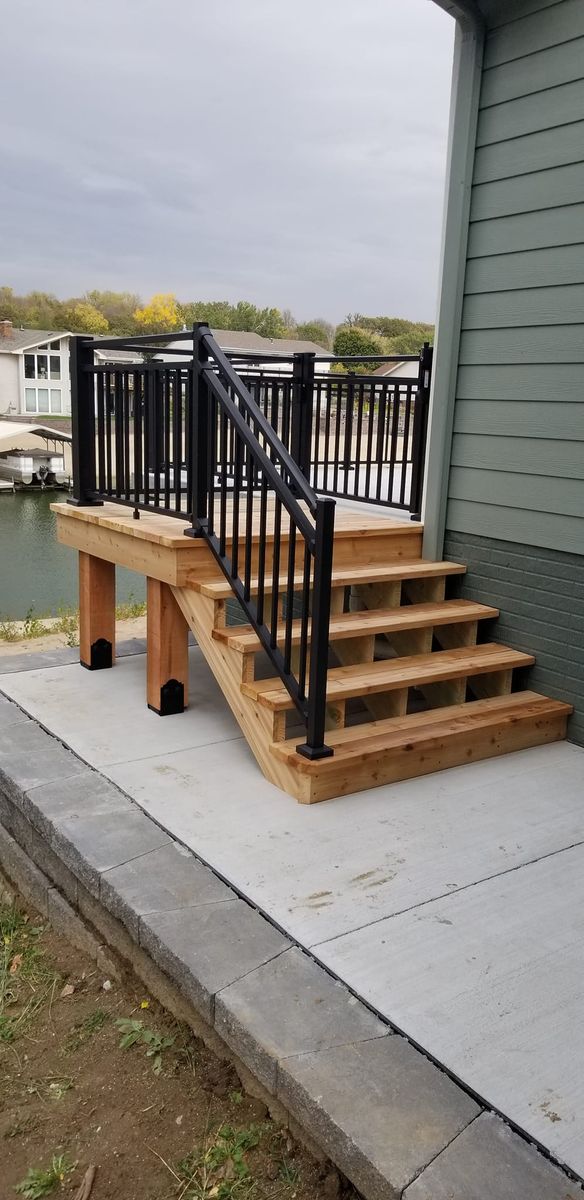 Deck & Patio Installation for Artifex Construction Inc in Omaha, NE