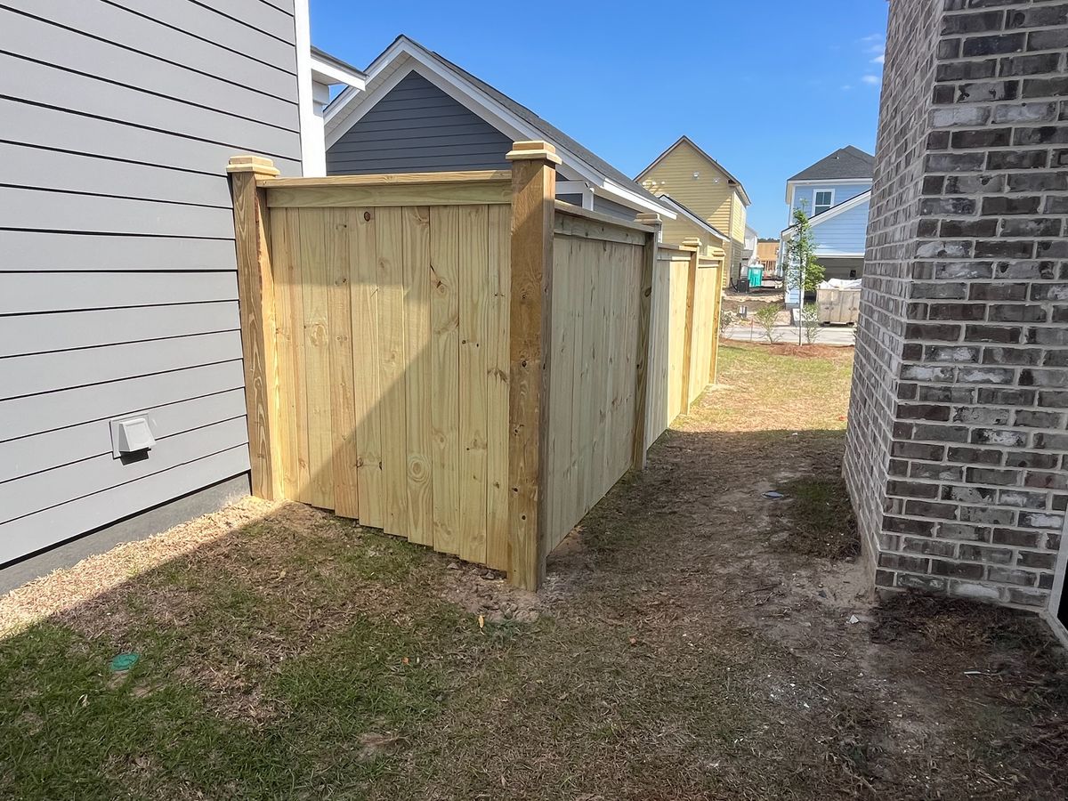 Fencing for Veteran Home Solutions in Summerville, SC