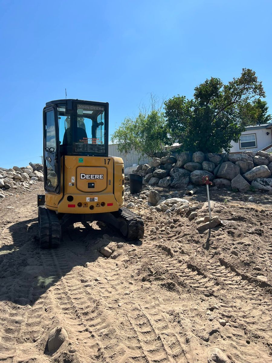 Residential & Commercial Excavation for Seymour Excavating in Omak, WA