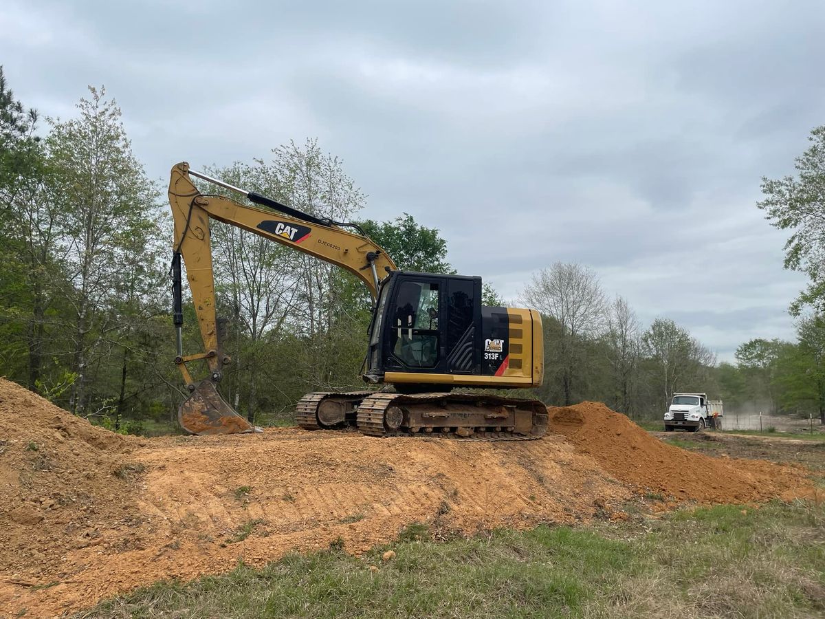 Residential & Commercial Excavation for Deriso Construction in Huffman, TX