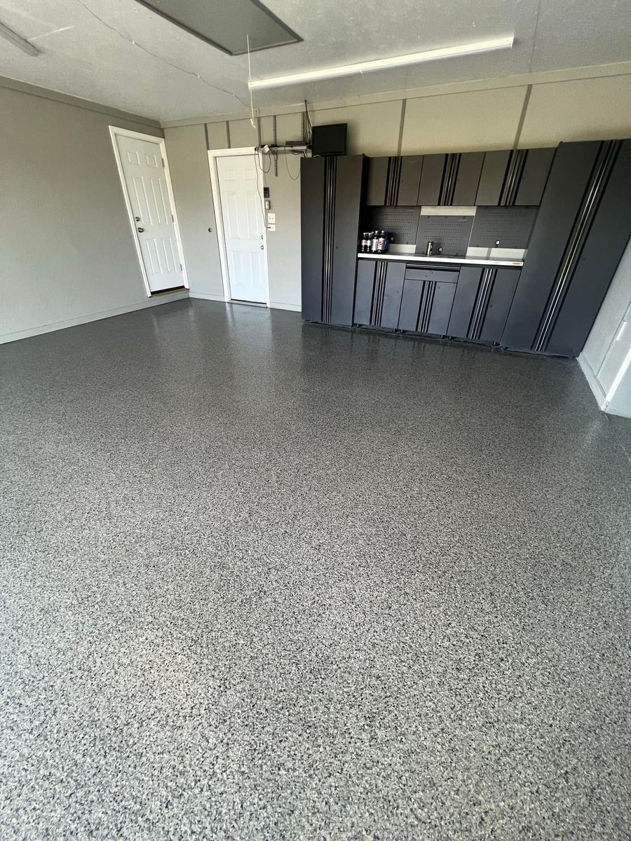 Concrete Resurfacing for Texas Curb N Borders in Houston, TX