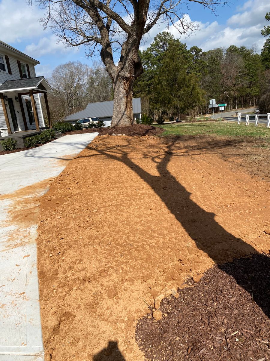 Grading for Southern Land Solutions Forestry Mulching, LLC in Cleveland, NC