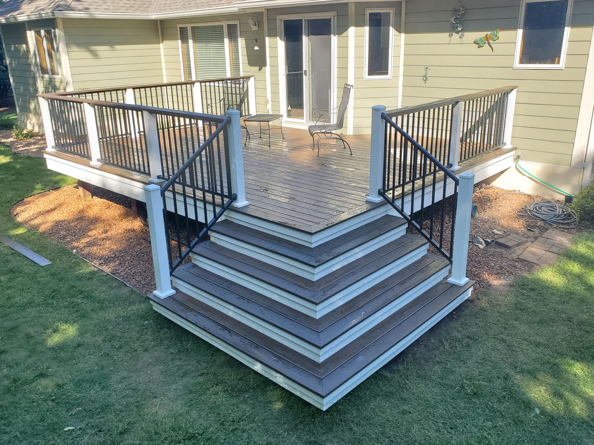 Deck Design for Radke Deck Works & Remodeling in Elk River, MN