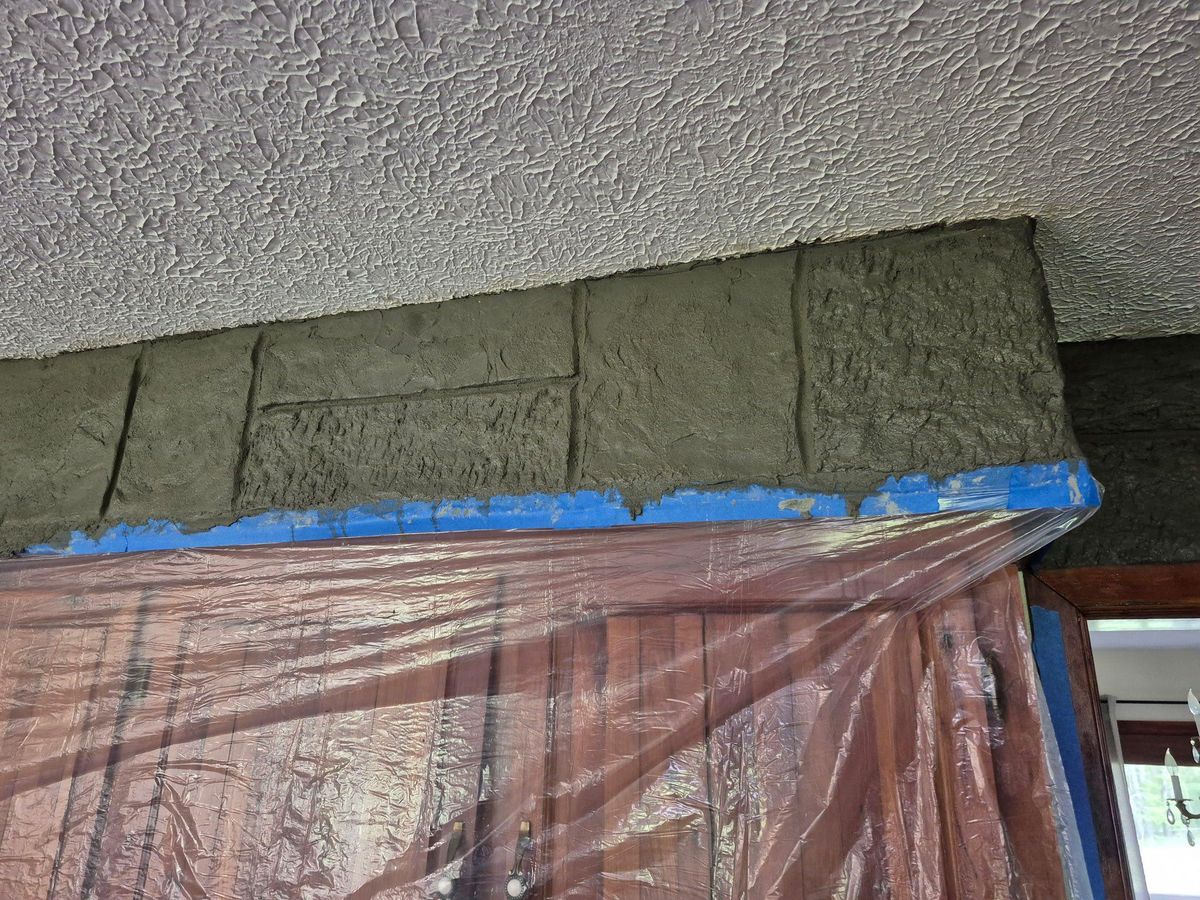 Full Depth Custom Carved Concrete for Whitfield Concrete Construction in Solsberry, IN