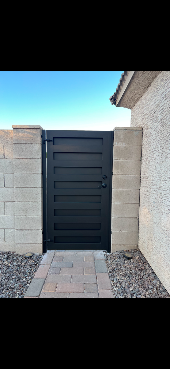 Man Gates for Metal Art Deco in Glendale,  AZ