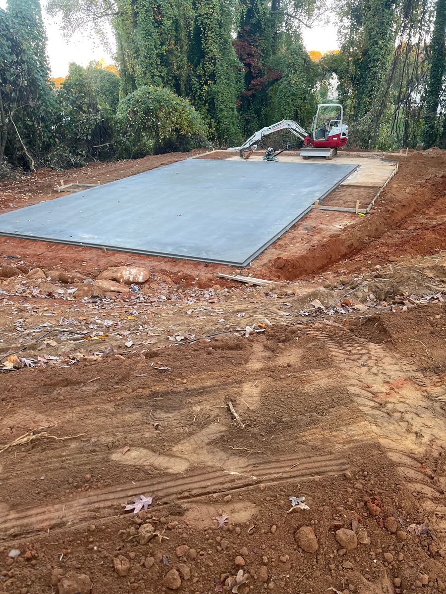 Footings for Wenkel Concrete, LLC in Sherrills Ford, NC