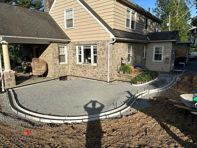 Patio Design & Installation for Berks Concrete & Construction LLC in Berks County, PA