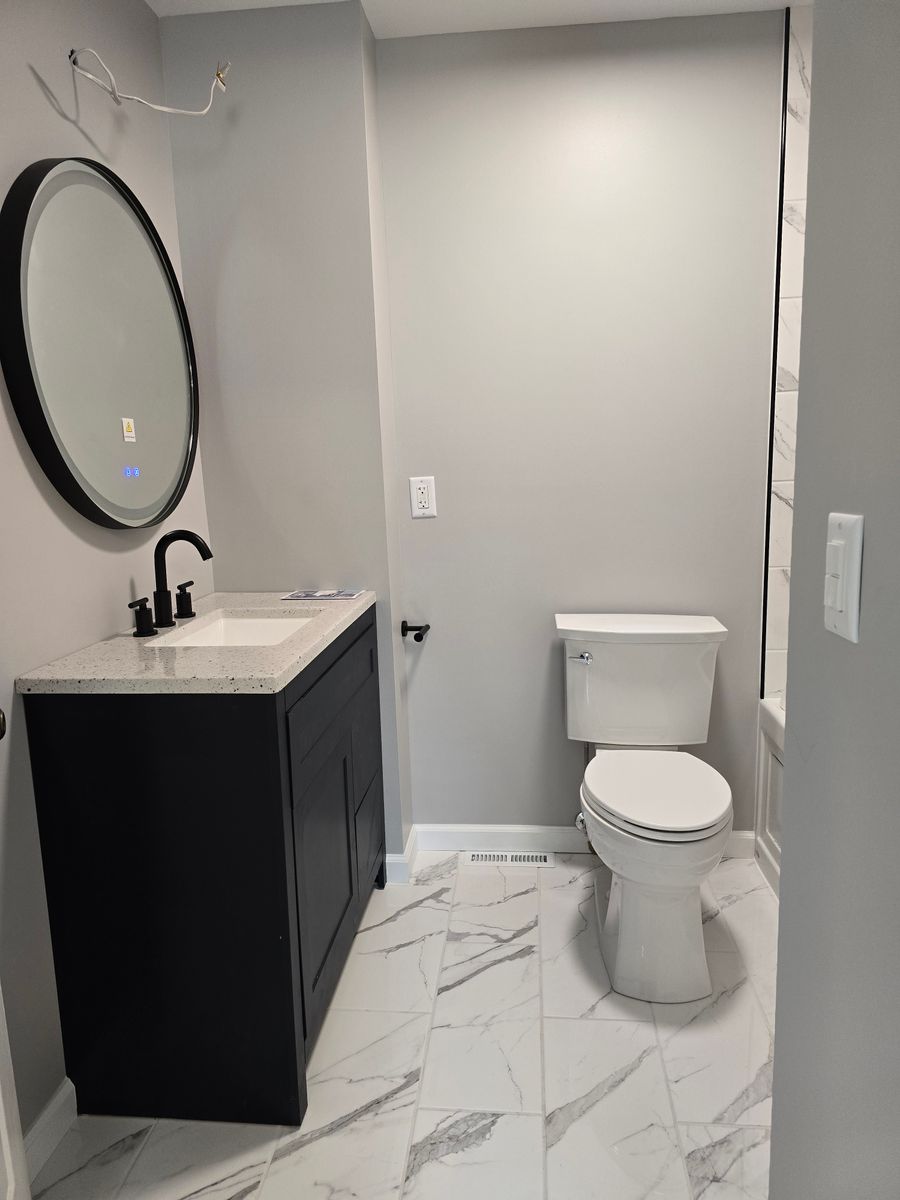 Bathroom Renovation for OCD Builders in Mason, MI