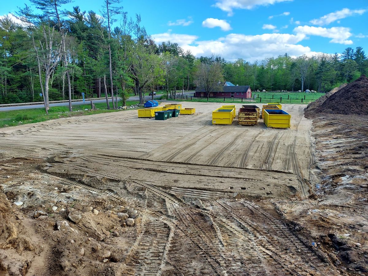 Land Clearing for MJS Excavating in Hardwick, MA