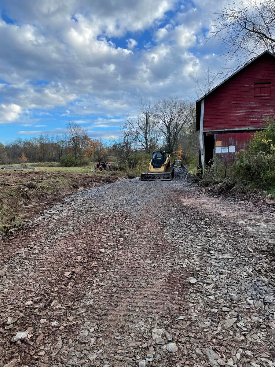 Roadways for Allstone Excavation in Rotterdam, NY