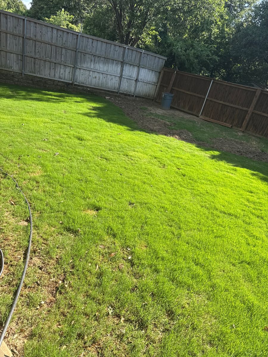 SOD Installation for Light It Up AV and Turf in Keller, TX