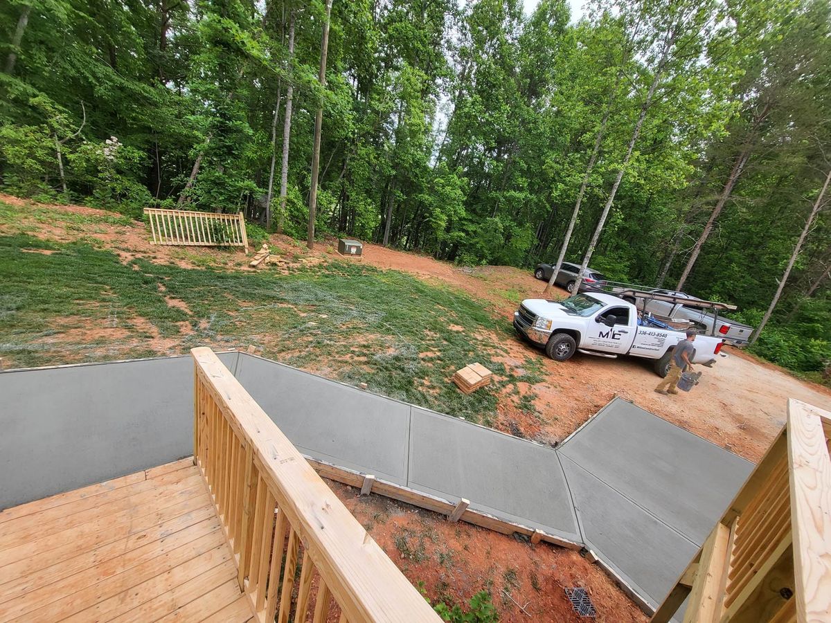 Patio Design & Construction for Miilan Construction in Boonville, NC
