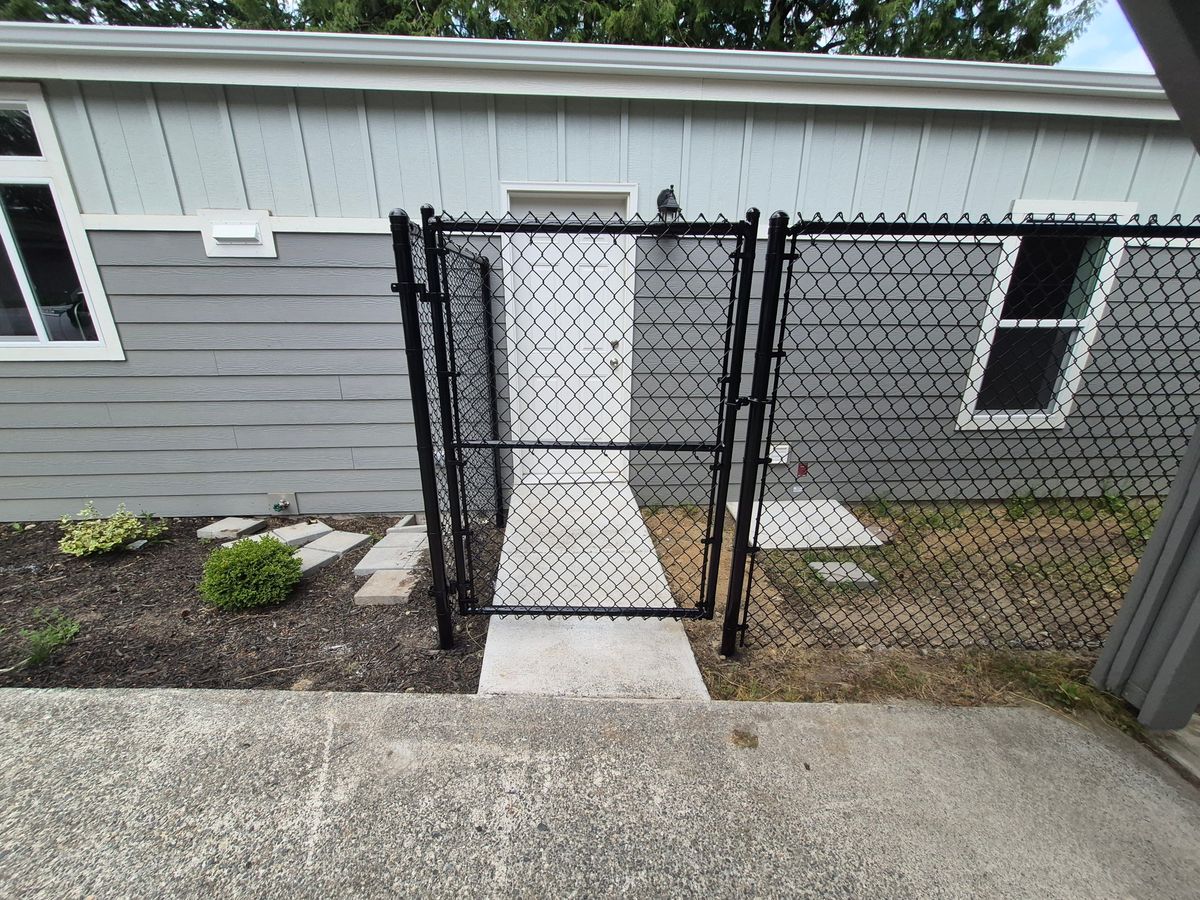 Gate Installation for McBride and Sons Fence in Camano, WA