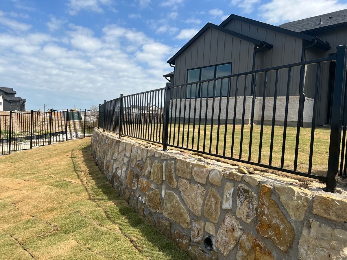 Wrought Iron Fencing for B1D Fencing & Outdoors in Fort Worth, TX