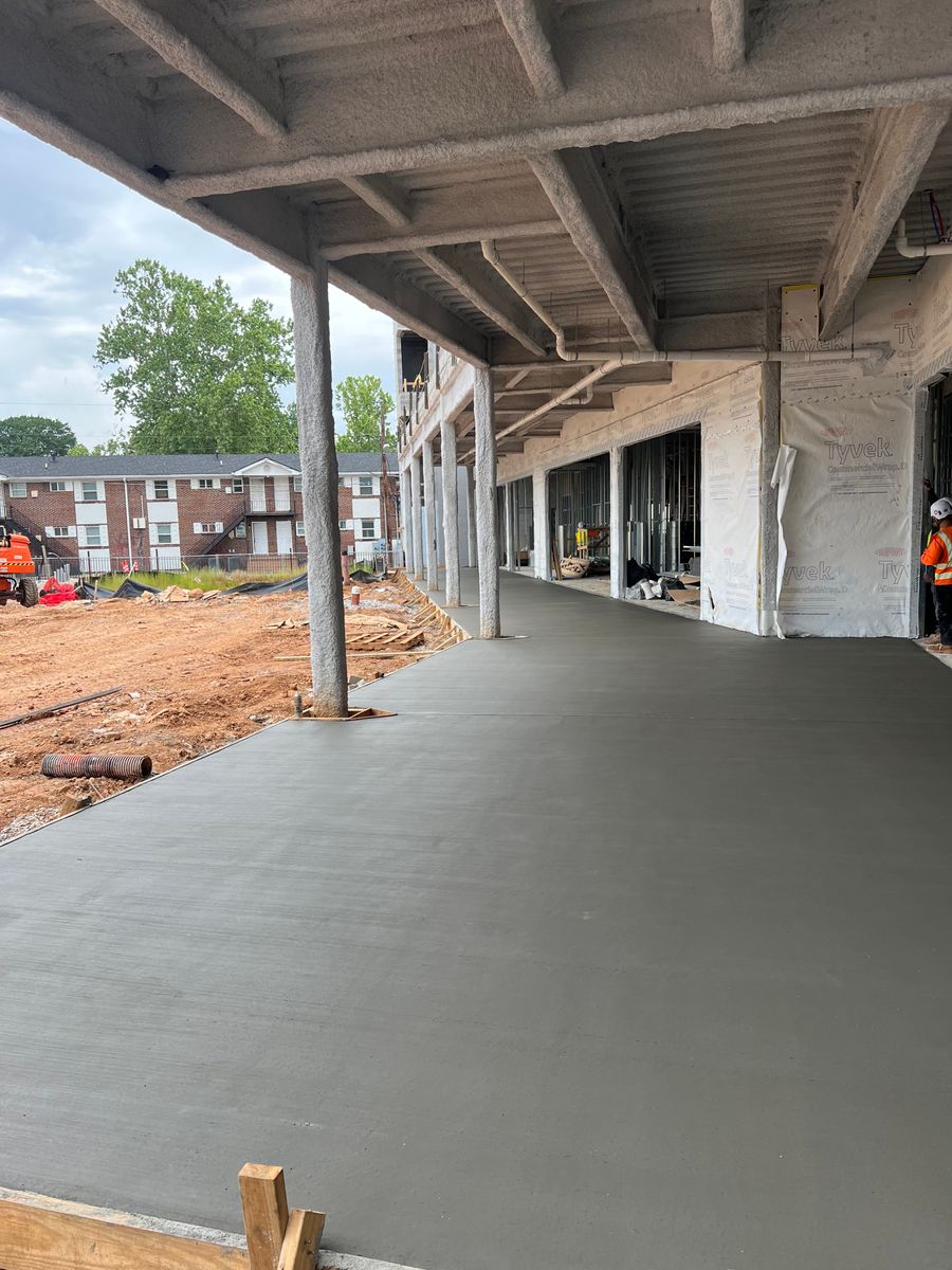 Concrete Work for Creative Remodeling & Plus in Lilburn, GA