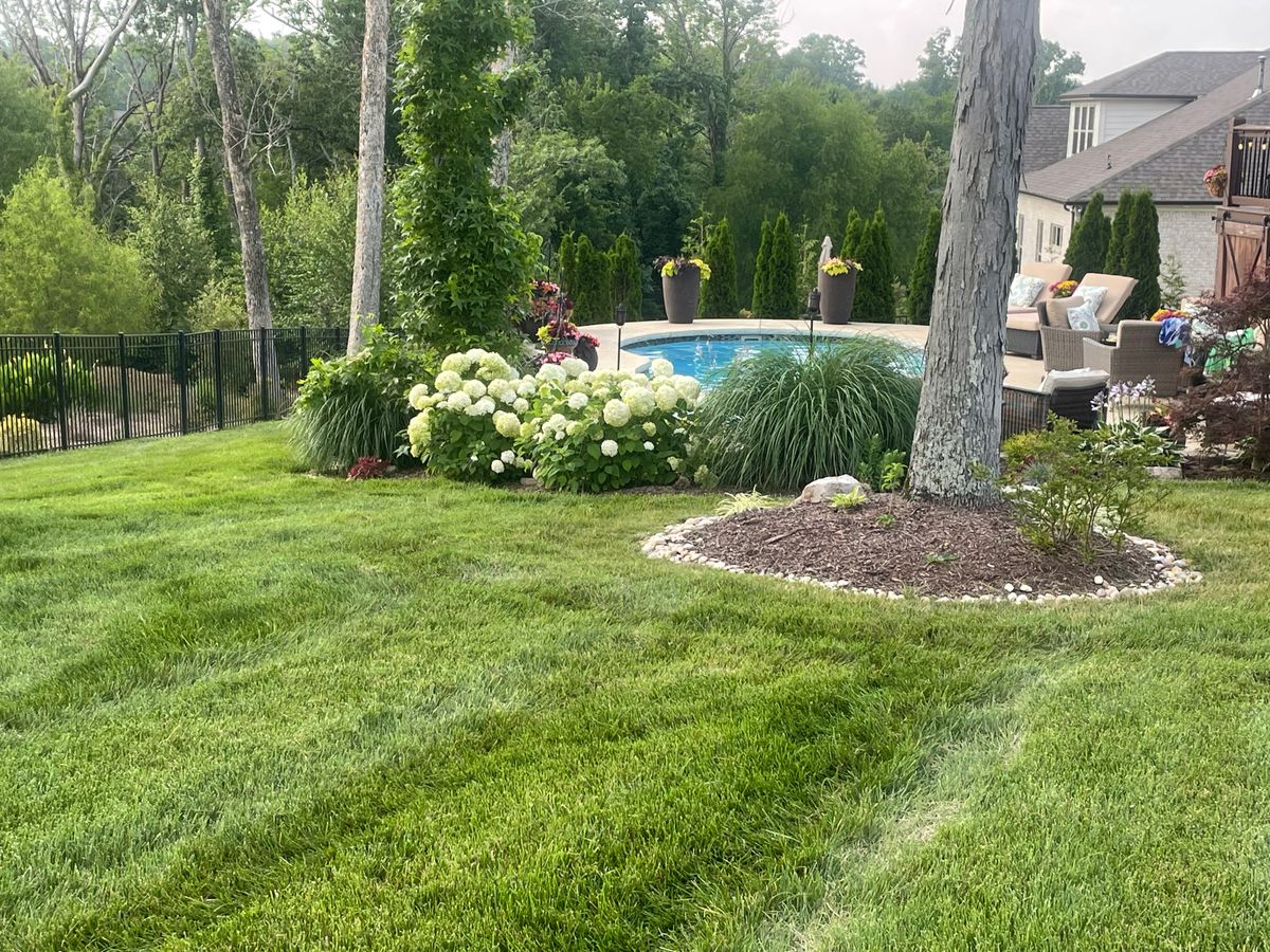 Landscape Design and Installation for Russell's Lawn Care Plus in Nashville, TN