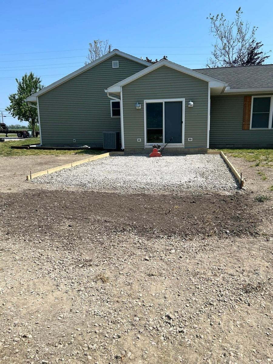 Stone Driveway Installation for Solid Rock Concrete & Landwork in Galion, OH