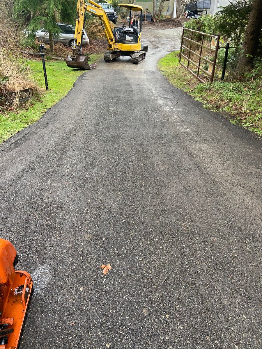 Driveway Repair for AR Trucking & Excavation LLC in Stanwood, WA