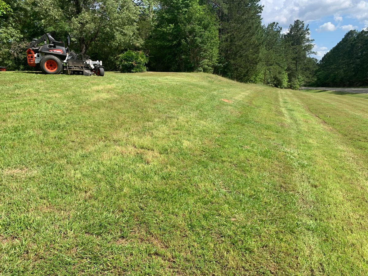 Mowing for JT’s Landscaping in Tyler County, TX