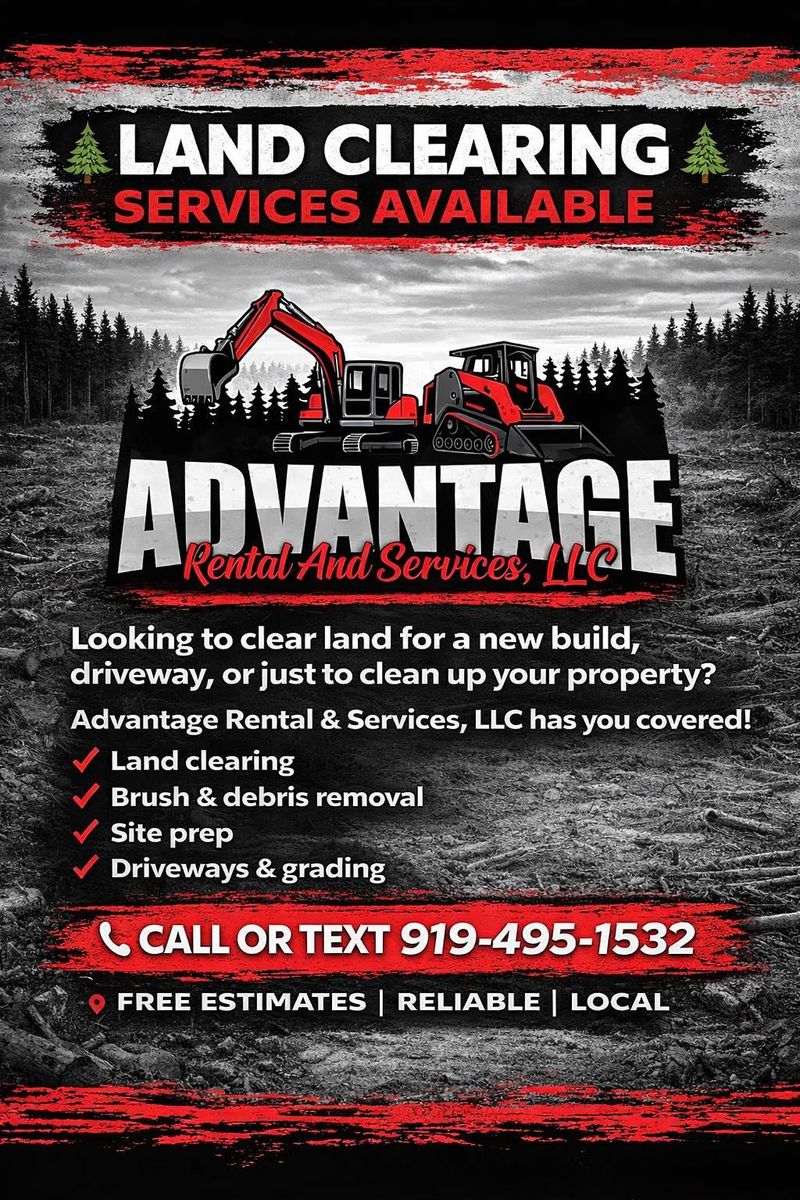 Debris Removal for Advantage Rental And Services in Youngsville, NC