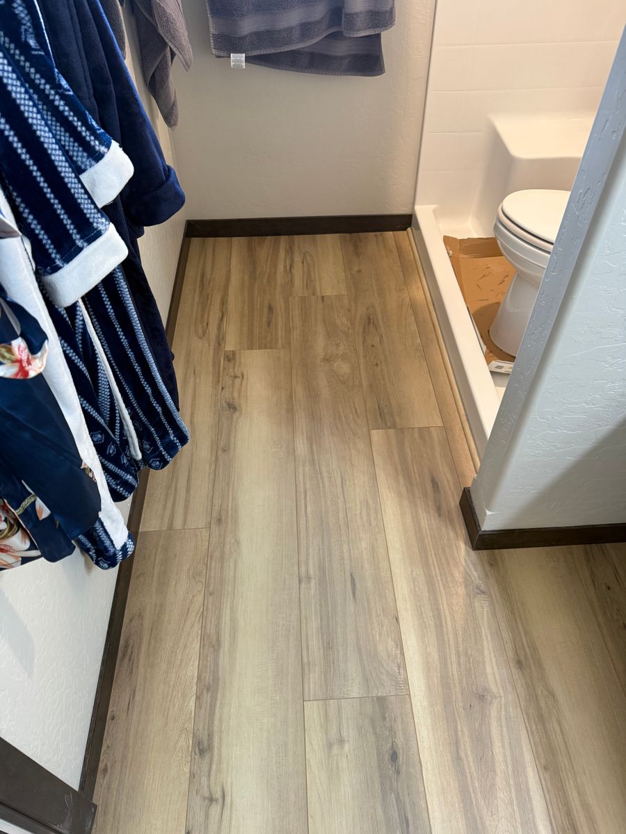 Floor Installation for CJL Flooring in Post Falls, ID