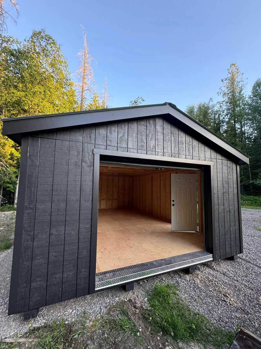 Portable Garages for Rocky Mountain Shed Builders in Whitefish, MT