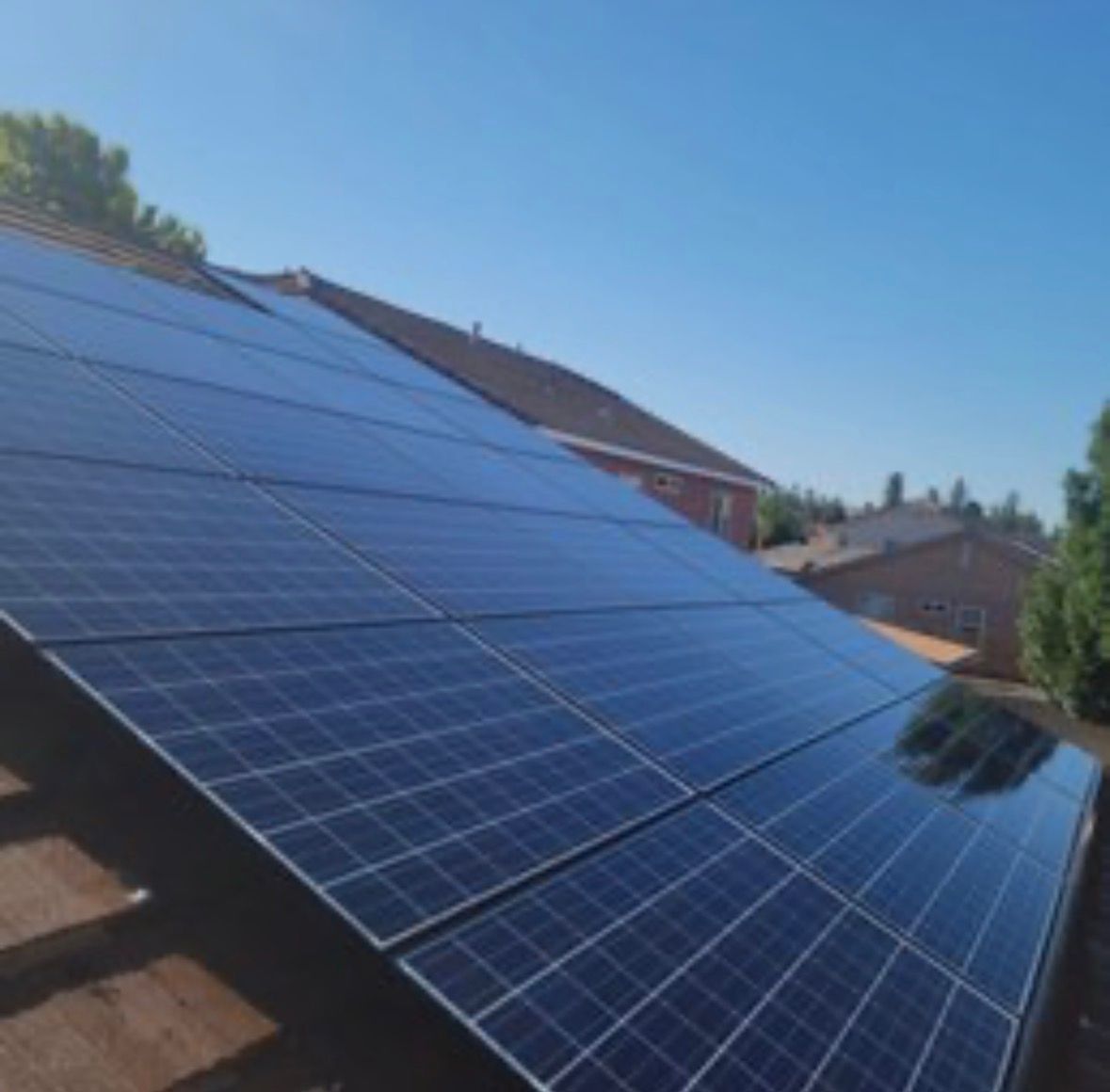 Solar panel cleaning for Premier Softwash in Bluffton, SC